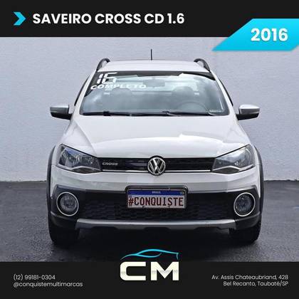 VOLKSWAGEN SAVEIRO 1.6 CROSS CD 16V FLEX 2P MANUAL VOLKSWAGEN SAVEIRO 1.6 CROSS CD 16V FLEX 2P MANUAL